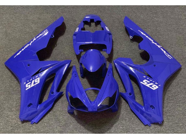 2006-2008 Glänzend Blau Daytona 675 Verkleidung 2006-2008 Glänzend Blau Daytona 675 Verkleidung