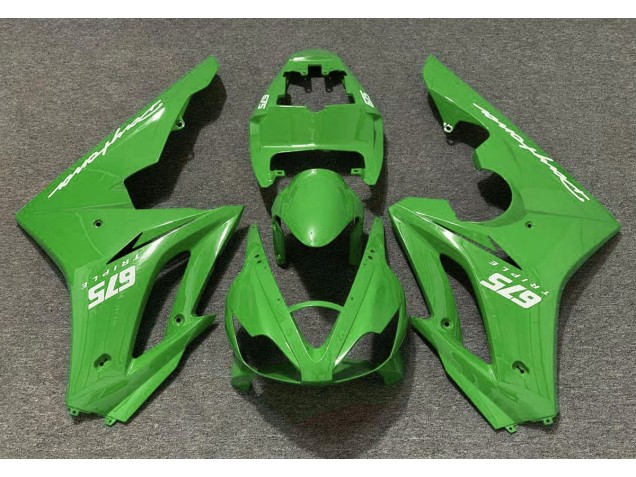 2006-2008 Glänzend Grün Daytona 675 Verkleidung