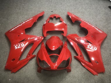 2006-2008 Rot Mit Weißen Aufklebern Daytona 675 Verkleidung