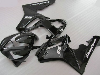 2006-2008 Schwarz Krieger Daytona 675 Verkleidung
