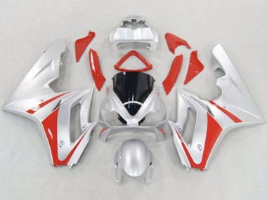 2006-2008 Silber & Rot Daytona 675 Verkleidung