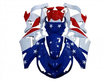 2006-2011 Amerikanische Flagge ZX14R Verkleidung