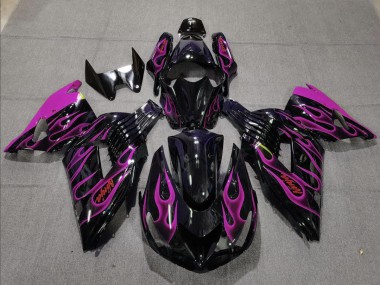 2006-2011 Rosa Flamme ZX14R Verkleidung