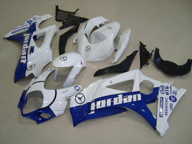 2007-2008 Blau Jordan GSXR 1000 Verkleidung