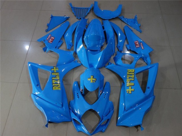 2007-2008 Blau Rizla GSXR 1000 Verkleidung 2007-2008 Blau Rizla GSXR 1000 Verkleidung