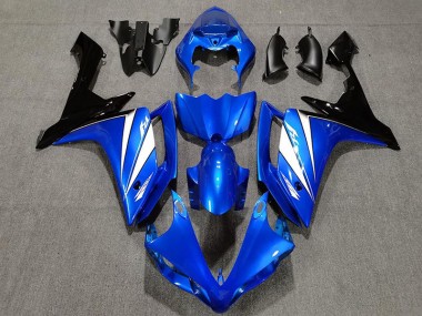 2007-2008 Blauweiß & Schwarz R1 Verkleidung