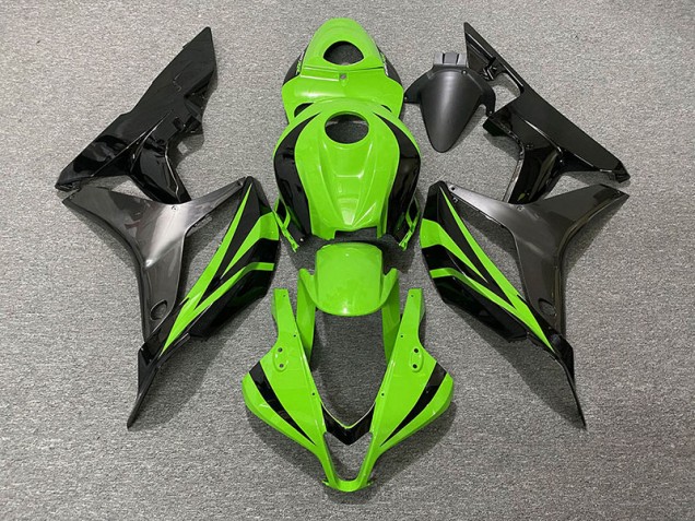 2007-2008 Elektrisches Grün OEM Stil & Grau CBR600RR Verkleidung 2007-2008 Elektrisches Grün OEM Stil & Grau CBR600RR Verkleidung