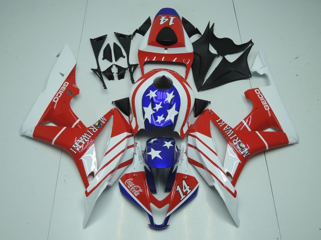 2007-2008 Geico 14 CBR600RR Verkleidung