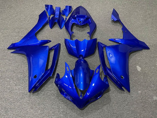 2007-2008 Glänzend Blau R1 Verkleidung