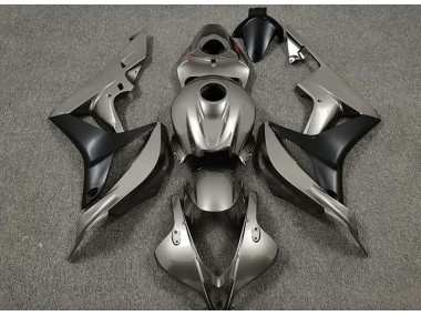 2007-2008 Glänzend Grau & Schwarz CBR600RR Verkleidung