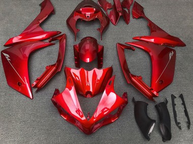 2007-2008 Rot Glänzend R1 Verkleidung