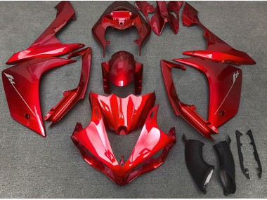 2007-2008 Rot Glänzend R1 Verkleidung