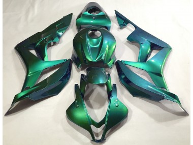 2007-2008 Smaragdgrün Schlicht CBR600RR Verkleidung
