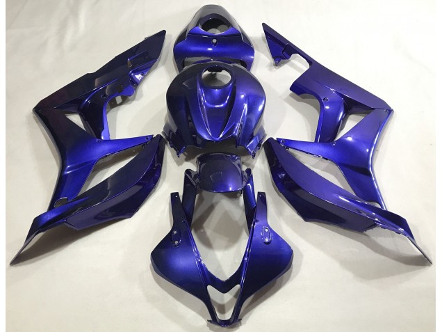 2007-2008 Tiefes Blau Schlicht CBR600RR Verkleidung 2007-2008 Tiefes Blau Schlicht CBR600RR Verkleidung
