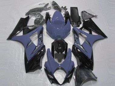 2007-2008 Tiefes Blau & Schwarz GSXR 1000 Verkleidung