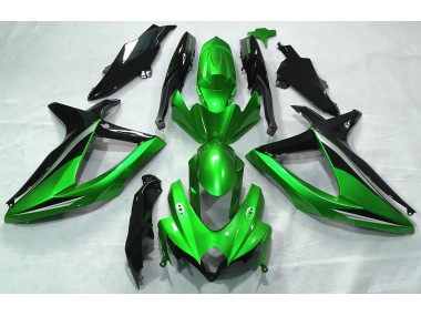2008-2010 Glänzend Grün GSXR 600-750 Verkleidung