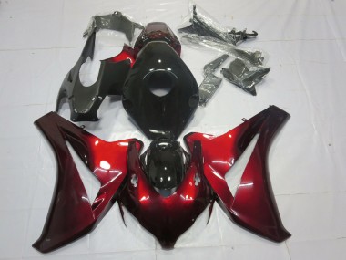 2008-2011 Candy Red & Schwarz CBR1000RR Verkleidung