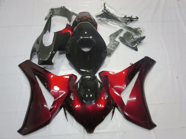 2008-2011 Candy Red & Schwarz CBR1000RR Verkleidung 2008-2011 Candy Red & Schwarz CBR1000RR Verkleidung