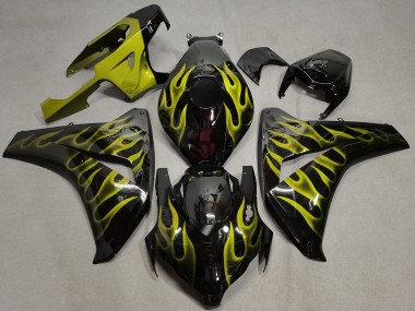 2008-2011 Gelb Flamme CBR1000RR Verkleidung