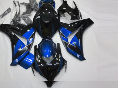 2008-2011 Glänzend Blau & Schwarz CBR1000RR Verkleidung
