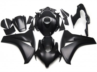2008-2011 Glattes Matt Schwarz CBR1000RR Verkleidung