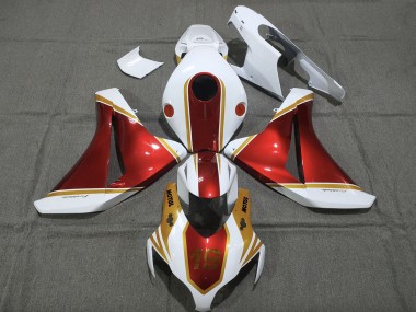 2008-2011 Gold & Rot 19 CBR1000RR Verkleidung