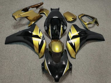 2008-2011 Gold & Schwarz CBR1000RR Verkleidung