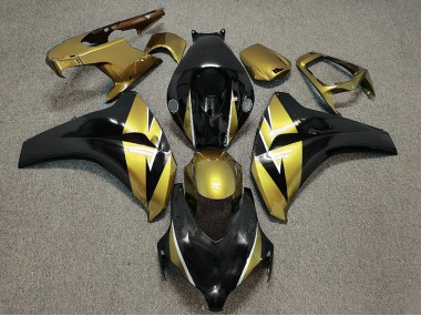 2008-2011 Gold & Schwarz CBR1000RR Verkleidung