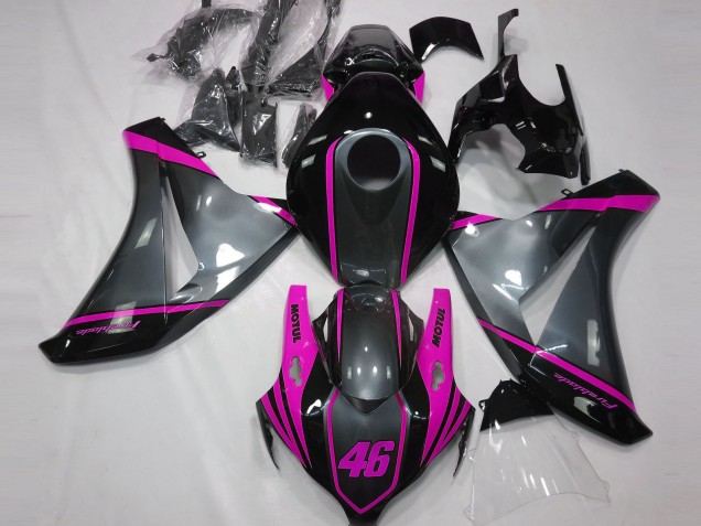 2008-2011 Grau Motul & Pink CBR1000RR Verkleidung 2008-2011 Grau Motul & Pink CBR1000RR Verkleidung