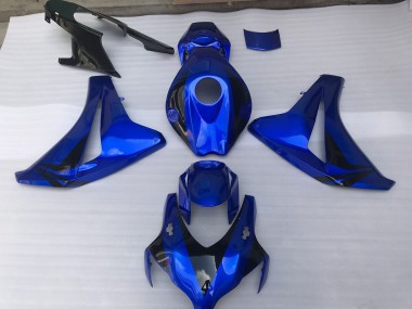 2008-2011 Kräftiges Glänzend Blau CBR1000RR Verkleidung