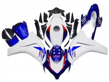 2008-2011 Leuchtend Blauer Stern CBR1000RR Verkleidung