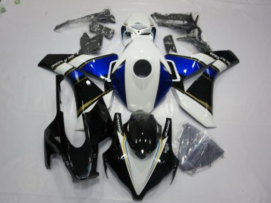 2008-2011 Markenloses Blau & Gold CBR1000RR Verkleidung
