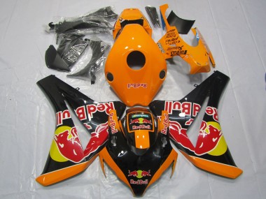 2008-2011 Orangerot Bull CBR1000RR Verkleidung