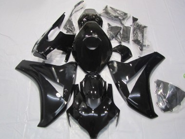 2008-2011 Schwarz Glänzend CBR1000RR Verkleidung