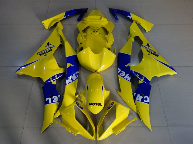 2008-2016 Glänzendes Gelb Camel R6 Verkleidung 2008-2016 Glänzendes Gelb Camel R6 Verkleidung