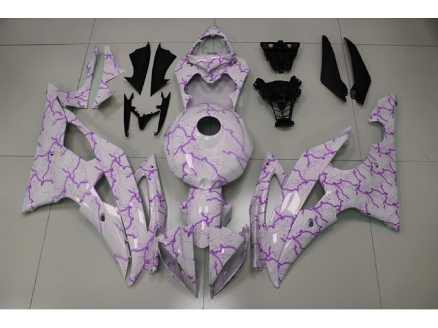 2008-2016 Lila Beleuchtung R6 Verkleidung 2008-2016 Lila Beleuchtung R6 Verkleidung