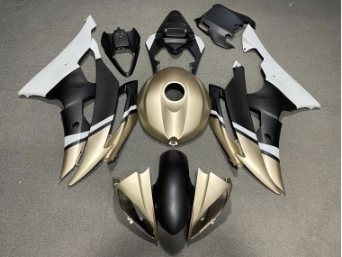 2008-2016 Matt Schwarz & Gold R6 Verkleidung