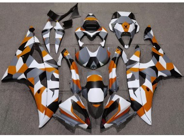 2008-2016 Orange Tarnung Einfarbig R6 Verkleidung