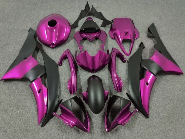 2008-2016 Pink & Matt Schwarz R6 Verkleidung