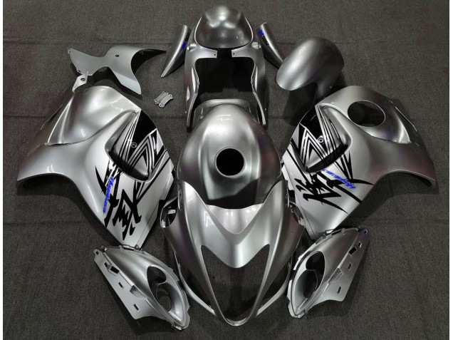 2008-2020 Flüssiges Silber & Blau GSXR 1300 Verkleidung 2008-2020 Flüssiges Silber & Blau GSXR 1300 Verkleidung