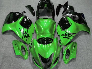 2008-2020 Glänzend Grün & Schwarz GSXR 1300 Verkleidung