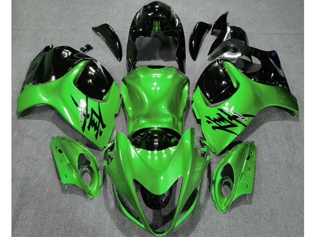 2008-2020 Glänzend Grün & Schwarz GSXR 1300 Verkleidung 2008-2020 Glänzend Grün & Schwarz GSXR 1300 Verkleidung