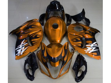 2008-2020 Orange Glänzend & Schwarz GSXR 1300 Verkleidung