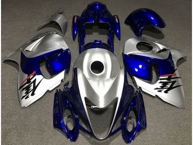 2008-2020 Silber Glänzend & Blau GSXR 1300 Verkleidung