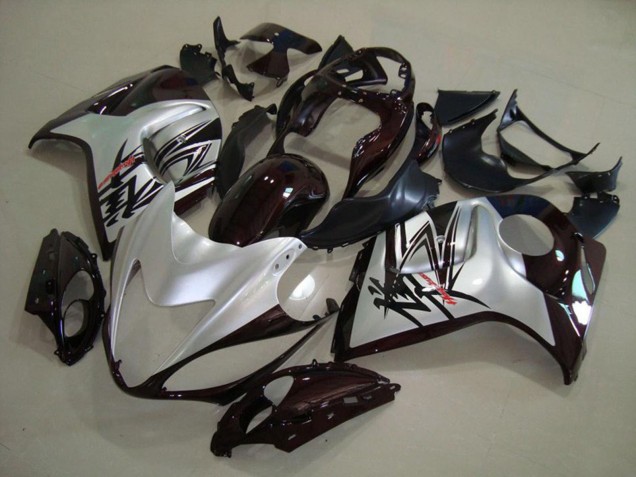 2008-2020 Silber Schwarz GSXR 1300 Verkleidung 2008-2020 Silber Schwarz GSXR 1300 Verkleidung