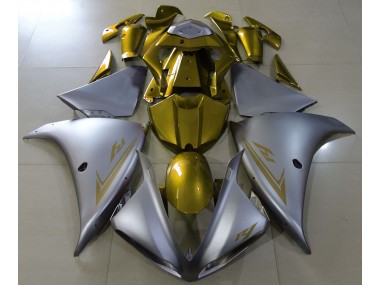 2009-2011 Matt Silber & Gold R1 Verkleidung