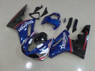 2009-2012 Blau & Weiß Daytona 675 Verkleidung