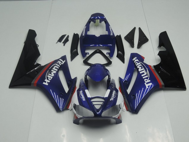 2009-2012 Blau & Rot Glänzend Daytona 675 Verkleidung 2009-2012 Blau & Rot Glänzend Daytona 675 Verkleidung