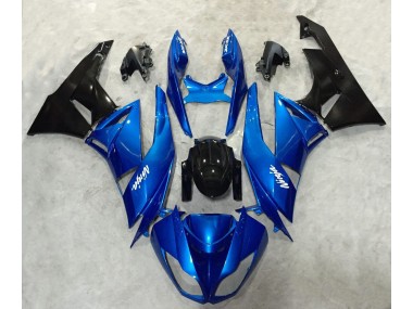 2009-2012 Blau & Schwarz Ninja ZX6R Verkleidung