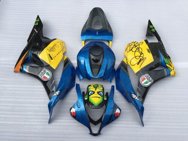 2009-2012 Blauer Hai CBR600RR Verkleidung